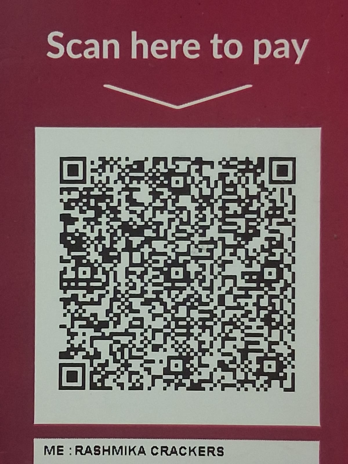 Scan to Pay