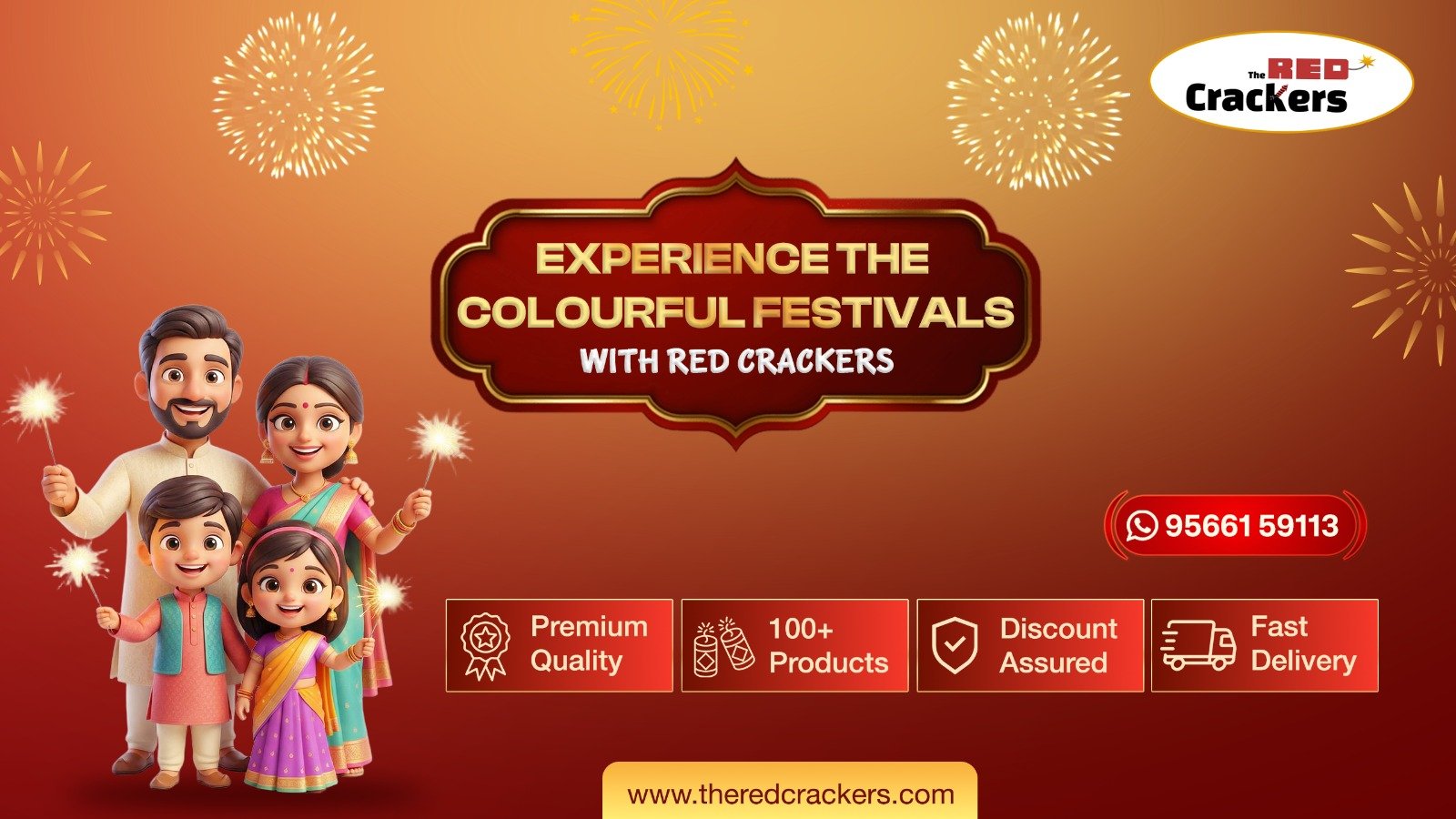 Why Red Crackers is the Best Sivakasi Crackers Shop to Buy Crackers Online