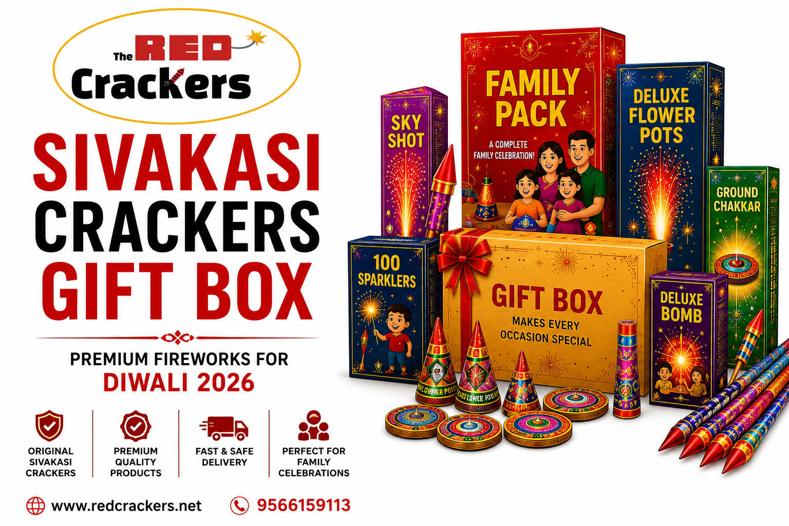 Sivakasi Crackers Gift Box – Best Gift Boxes for Diwali 2026