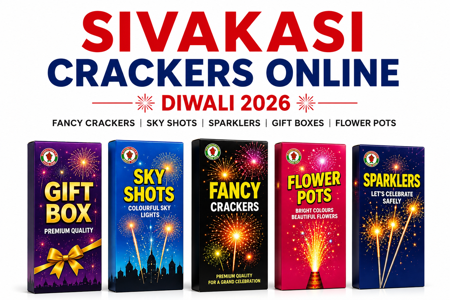 Sivakasi Crackers Online 2026 – Buy Original Diwali Crackers from RedCrackers.net