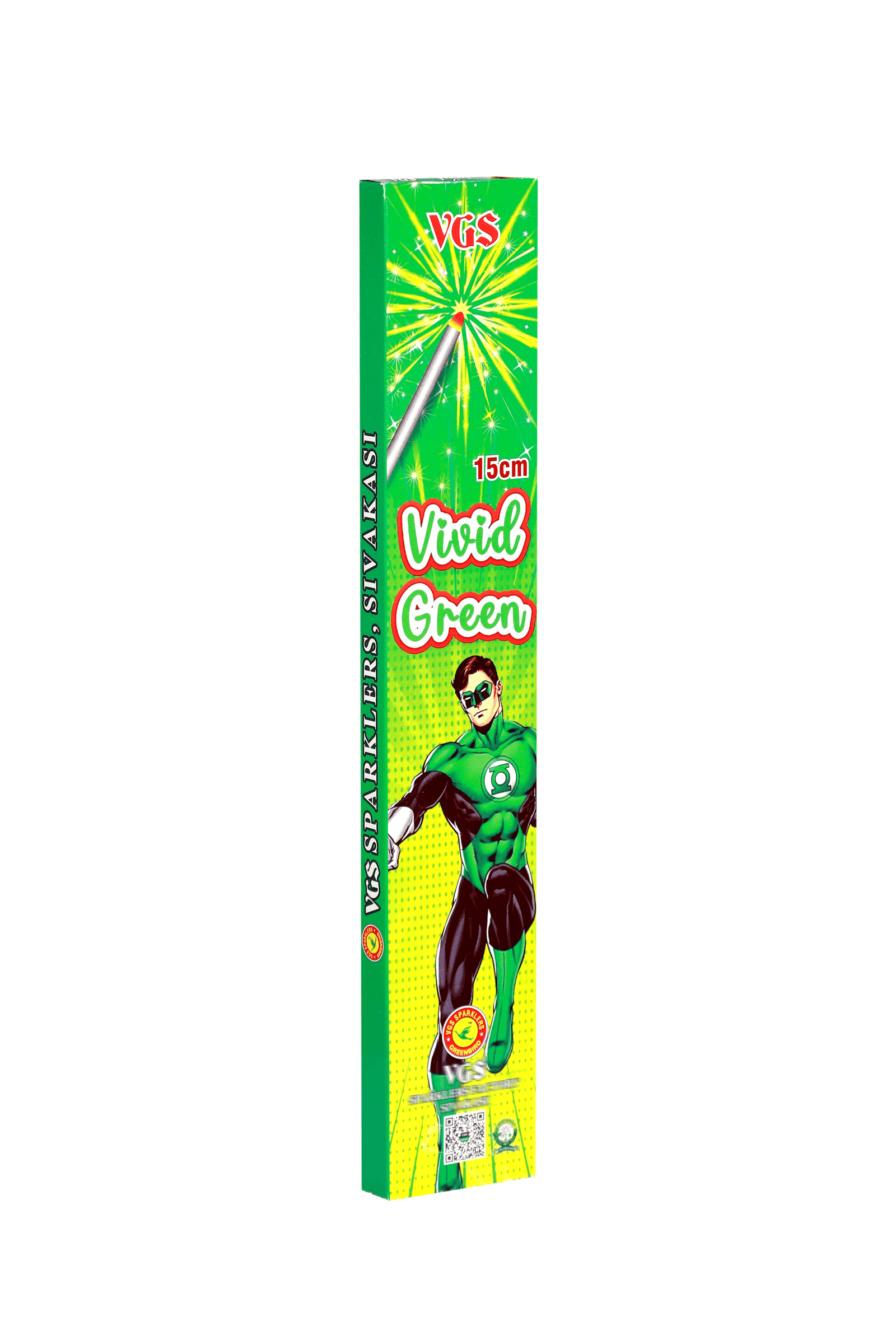 Green Sparklers 15 CM