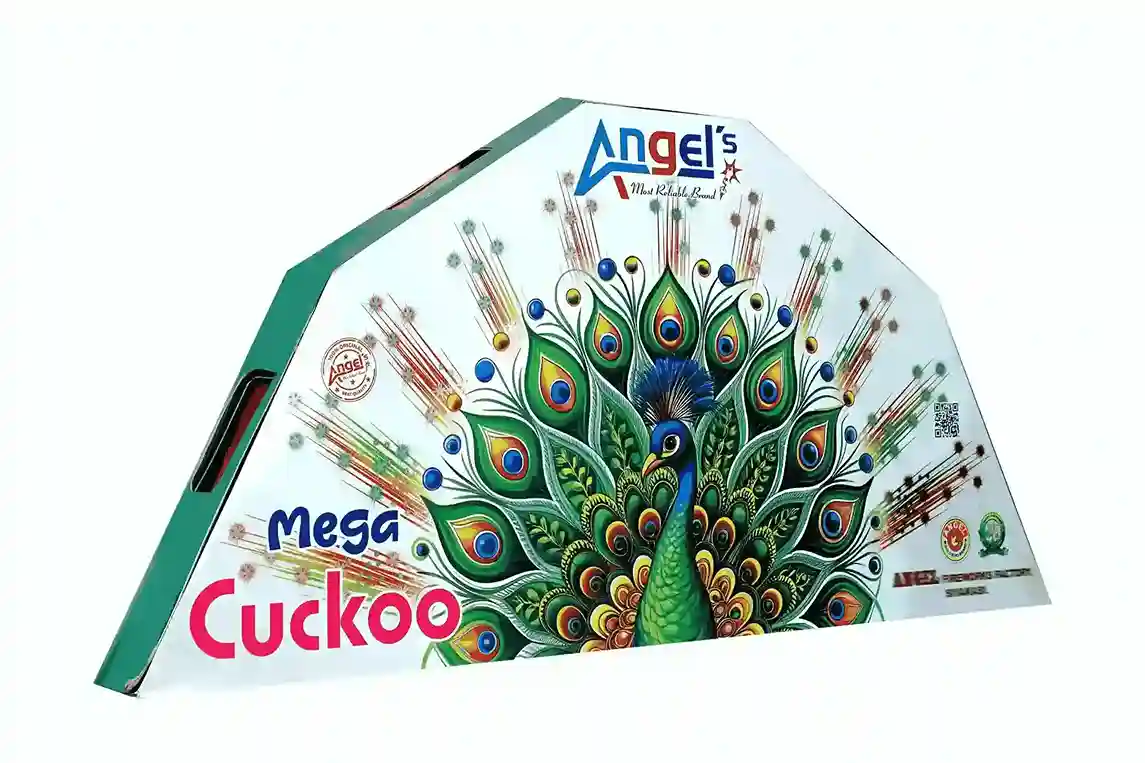 Buy Mega Cuckoo Bada Peacock big fancy fireworks online from Sivakasi