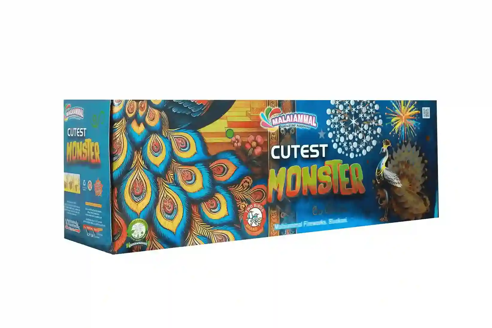 Buy Cutest Monster 60 shots sky fireworks online from Sivakasi