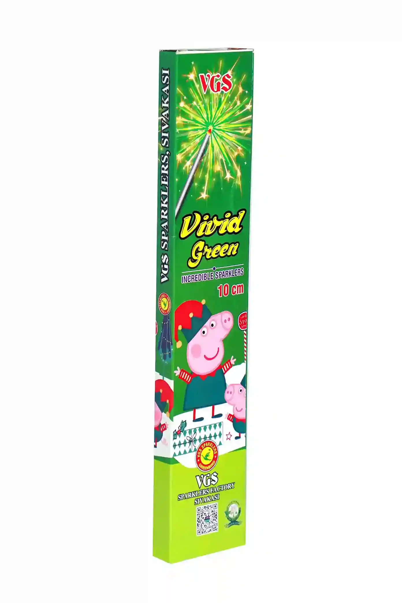 Celebrate your moments with Sparklers. This 10cm Green sparklers are safe for everyone. This Sparklers are one of the most signature firework and will make joyful green colouring and brightness.